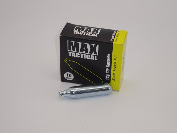 Max Tactical CO2-Kapseln 10 Stück