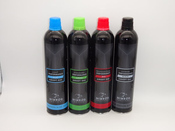 Nimrod Airsoft Gas – Hochleistungs-Gas für GBB-Waffen